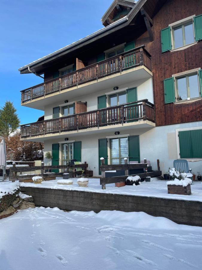 Ferienwohnung Belle Vue de St Gervais Saint-Gervais-les-Bains Exterior foto